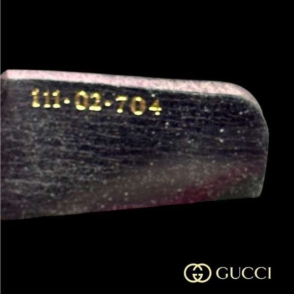 Authentic--Vintage Gucci Shoulder/ crossbody Bag – Textured pony hair- leather - Picture 4 of 8